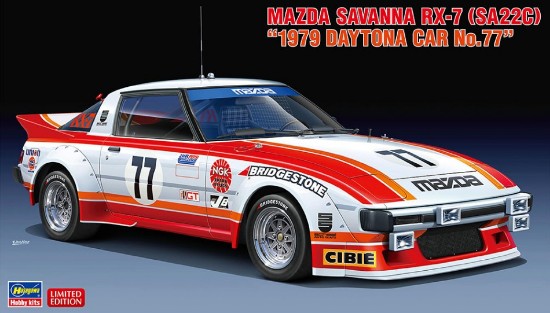 Immagine di MAZDA SAVANNA RX-7 A22C 1979 DAYTONA N.77 KIT 1:24