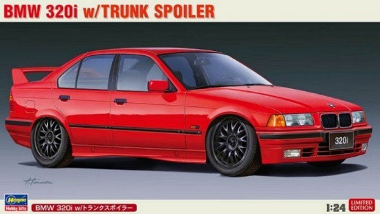 Immagine di BMW 320i W/TRUNK SPOILER KIT 1:24