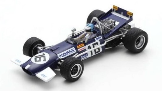 Picture of BRABHAM BT26A PIERS COURAGE 1969 N.16 5th BRITISH GP 1:43