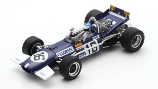 Immagine di BRABHAM BT26A PIERS COURAGE 1969 N.16 5th BRITISH GP 1:43