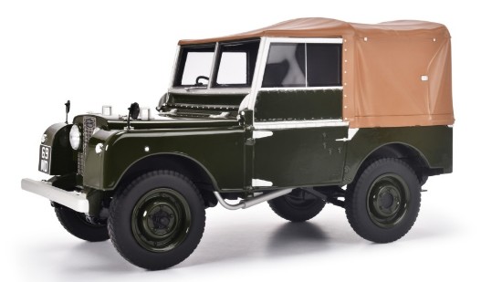 Immagine di LAND ROVER 80 SOFT TOP CLOSED DARK GREEN 1:12