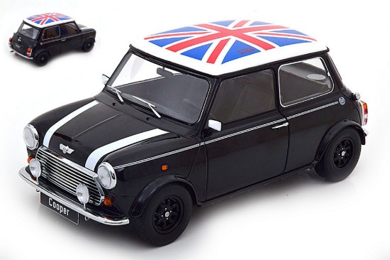 Immagine di MINI COOPER BLACK/WHITE/UNION JACK 1:12