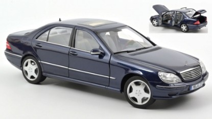 Immagine di MERCEDES S55 AMG 2000 BLUE METALLIC 1:18