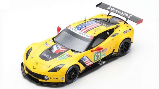 Immagine di CORVETTE C7 R N.63 28th LM 2019 MAGNUSSEN-GARCIA-ROCKENFELLER 1:18