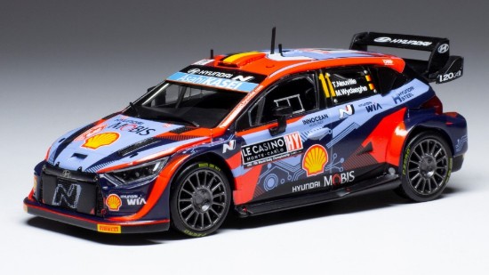 Immagine di HYUNDAI i20 N WRC N.11 RALLY MONTE CARLO 2022 NEUVILLE/WYDAEGHE 1:43