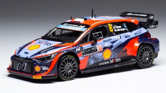 Immagine di HYUNDAI i20 N WRC N.8 RALLY MONTE CARLO 2022 TANAK/JARVEOJA 1:43
