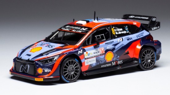 Immagine di HYUNDAI i20 N RALLY1 N.8 RALLY CROATIA 2021 TANAK-JARVEOJA 1:43
