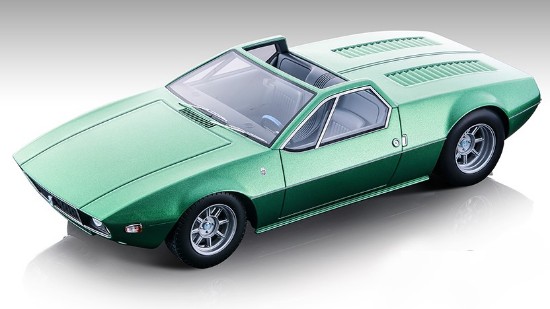 Immagine di DE TOMASO MANGUSTA SPYDER 1966 MET.GREEN 1:18