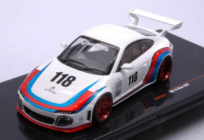 Immagine di PORSCHE OLD AND NEW 997 N.118 MARTINI WHITE (BASE 911-997)1:43