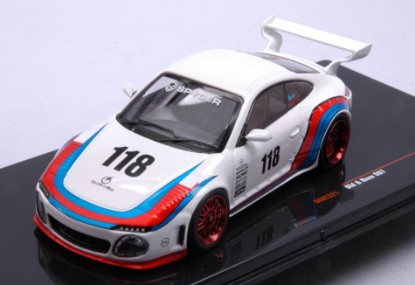 Immagine di PORSCHE OLD AND NEW 997 N.118 MARTINI WHITE (BASE 911-997)1:43