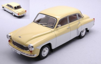 Immagine di WARTBURG 312 LIGHT YELLOW/WHITE 1:24