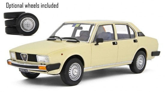 Immagine di ALFA ROMEO ALFETTA 2.0 L 1978 IVORY 1:18