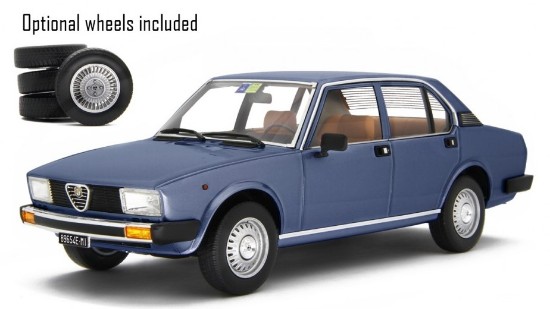 Immagine di ALFA ROMEO ALFETTA 2.0 L 1978 MET.BLUE 1:18