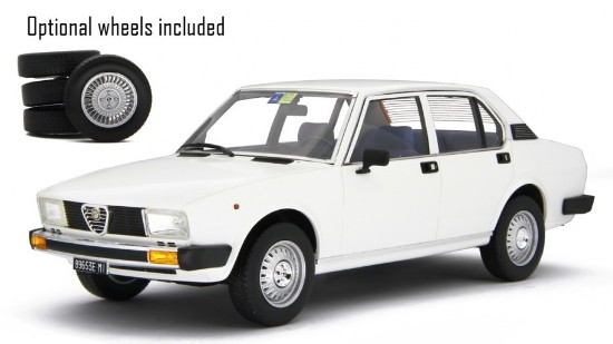 Immagine di ALFA ROMEO ALFETTA 2.0 L 1978 WHITE 1:18