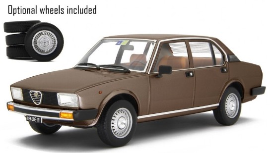 Immagine di ALFA ROMEO ALFETTA 2.0 L 1978 MET.BROWN 1:18