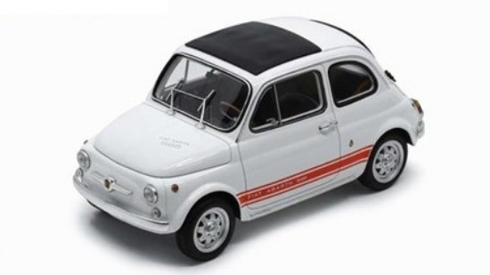 Immagine di FIAT 500 ABARTH 595 SS 1965 WHITE 1:18