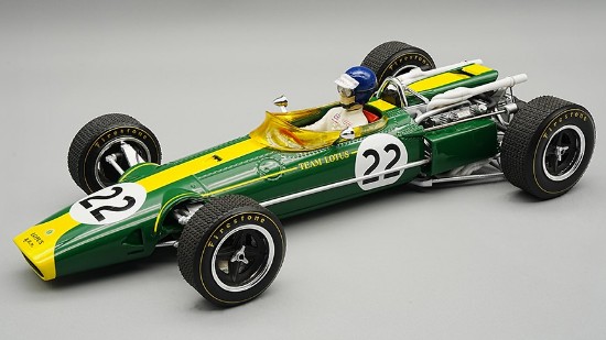 Immagine di LOTUS 43 SCUDERIA TEAM LOTUS MONZA GP 1966 JIM CLARK W/DRIVER 1:18