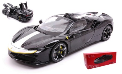 Immagine di FERRARI SF90 SPIDER ASSETTO FIORANO BLACK 1:18