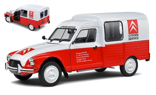 Immagine di CITROEN ACADIANE CITROEN ASSISTANCE 1984 WHITE 1:18