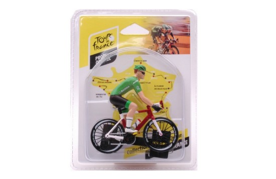 Immagine di BICYCLE TOUR DE FRANCE 2023 GREEN SHIRT 1:18