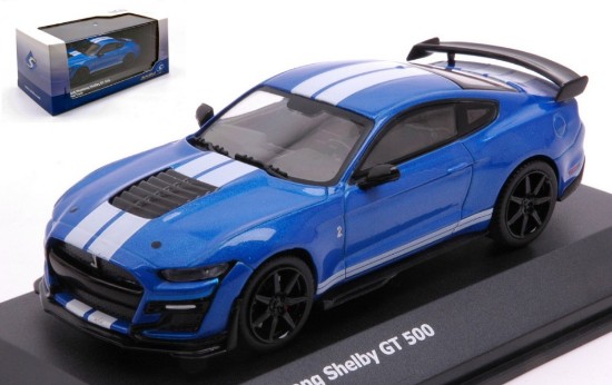 Immagine di SHELBY MUSTANG GT 500 2020 BLUE 1:43