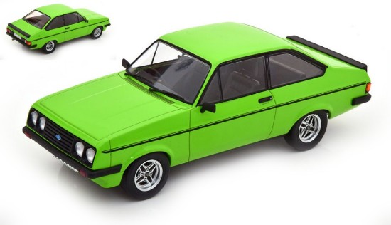 Immagine di FORD ESCORT MKII RS 2000 RIGHT HAND DRIVE LIGHT GREEN 1:18