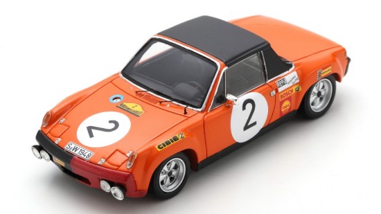 Immagine di PORSCHE 914/6 N.2 3rd MAR.D.LA ROUTE 1970 BALLOTLENA-KOOB-STEKKONIG 1:43