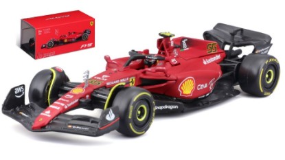 Immagine di FERRARI F1-75 N.55 2022 CARLOS SAINZ SIGNATURE 1:43