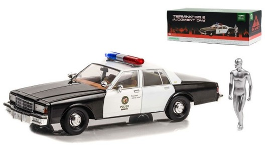 Immagine di CHEVROLET CAPRICE METROPOLITAN POLICE "TERMINATOR 2"W/FIGURE 1:18