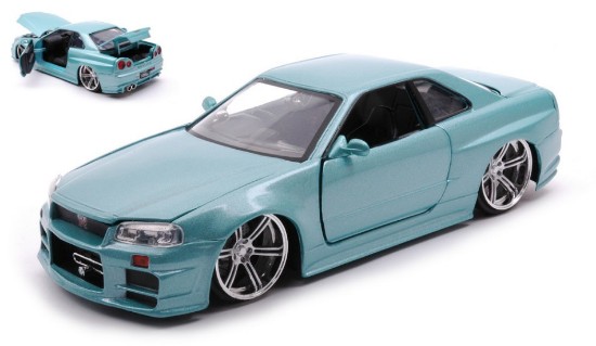 Immagine di BRIAN'S NISSAN SKYLINE GT-R "FAST AND FURIOUS" 1:24