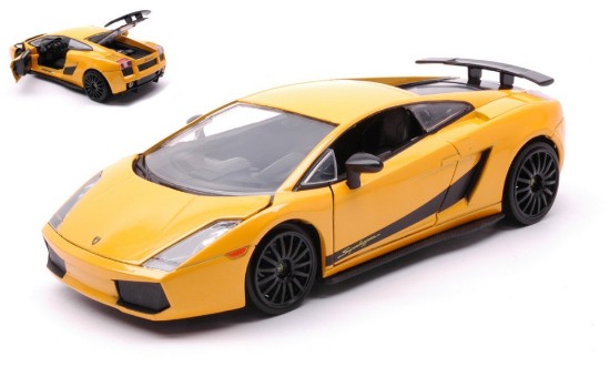 Immagine di LAMBORGHINI GALLARDO SUPERLEGGERA YELLOW 1:24