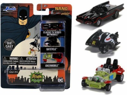 Immagine di BATMAN 3-PACK NANO CARS mm 30 BLISTER