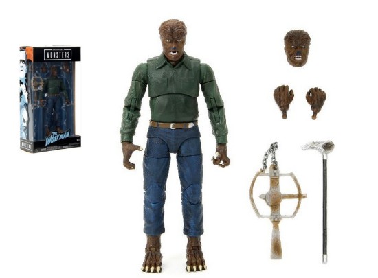 Immagine di MONSTERS THE WOLFMAN FIGURE METALS SERIES cm 15