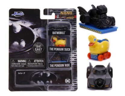 Immagine di BATMAN RETURNS 3 CARS mm 30 BLISTER NANO HOLLYWOOD RIDES