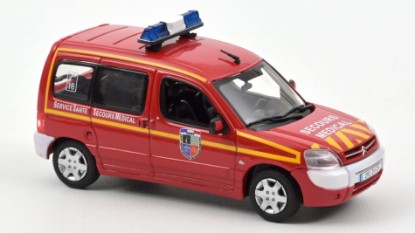 Immagine di CITROEN BERLINGO 2004 POMPIERS CECOURS MEDICAL 1:43