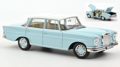 Immagine di MERCEDES 220 S 1965 LIGHT BLUE 1:18