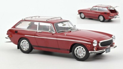 Immagine di VOLVO 1800 ES (US VERSION) 1972 RED WITH LOWER SIDE STRIPES 1:18