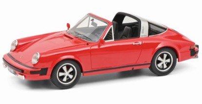 Immagine di PORSCHE 911 TARGA CABRIOLET 1977 RED 1:18