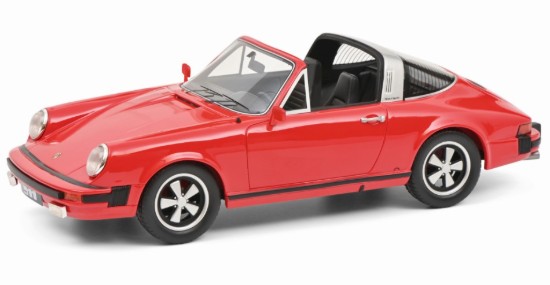 Immagine di PORSCHE 911 TARGA CABRIOLET 1977 RED 1:18