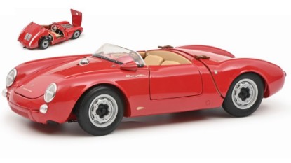 Immagine di PORSCHE 550A SPIDER 1955 RED 1:18