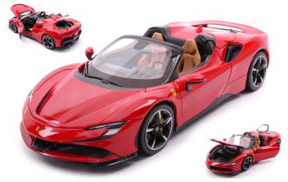 Immagine di FERRARI SF90 STRADALE HYBRID SPIDER RED 1:18