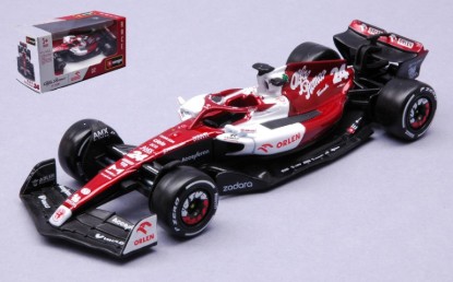 Immagine di ALFA ROMEO F1 GUANYU ZHOU 2022 N.24 BAHRAIN GP 1:43