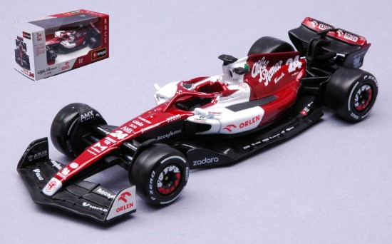 Immagine di ALFA ROMEO F1 GUANYU ZHOU 2022 N.24 BAHRAIN GP 1:43