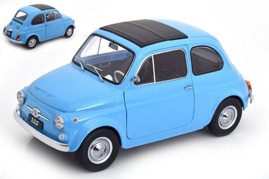 Immagine di FIAT 500 F 1968 LIGHTBLUE 1:12
