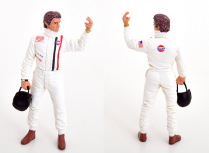 Immagine di FIGURINE STEVE W/HELMET AND DECALS 1:18
