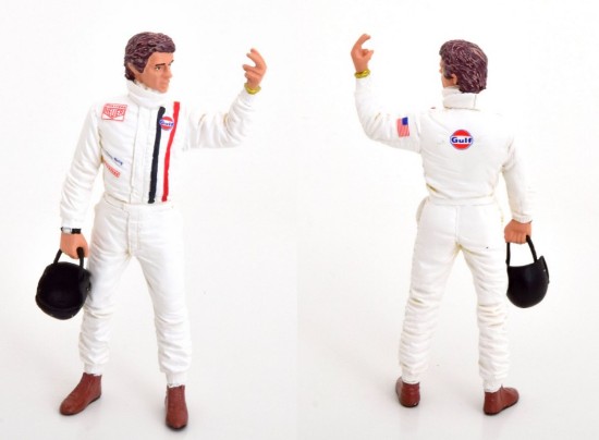 Immagine di FIGURINE STEVE W/HELMET AND DECALS 1:18