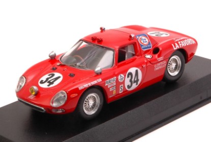 Immagine di FERRARI 250 LM N 34 WINN.CL.24 H DAYTONA 1968 GUNN-ORTEGA-MERELLO 1:43