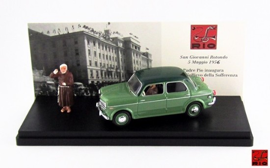 Immagine di FIAT 1100 TV PADRE PIO INAUGURA CASA SOLLIEVO DELLA SOFFERENZA 1:43