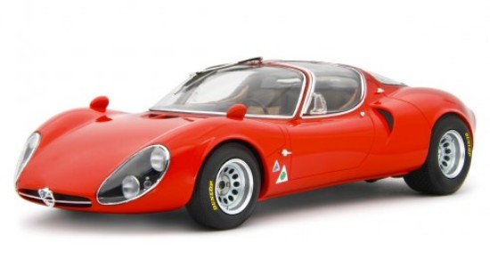 Immagine di ALFA ROMEO 33 COUPÈ STRADALE 1967 PROTOTYPE B VERSION 1:18