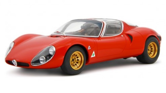 Immagine di ALFA ROMEO 33 COUPÈ STRADALE 1967 MUSEUM VERSION  1:18